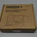Arrow Electric Staple Gun Kit, Corded Stapler with 3750 Pieces T50 1/4", 3/8", 1/2" Staples, for Upholstery Professional and DIY Projects, T50ACD