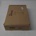 Projector Stand Tripod Adjustable, Laptop Height from 23.5 to 46.5 inches with Gooseneck Phone Holder, Floor for Office, Home, Stage, Studio, DJ Racks Holder Mount, 23.5inch-46.5inch (Black)