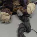 MAXBECK Dog Companion for Heavy Chewers- Indestructible Robust Bear Dog Toy, Resistant Squeaky Dog Toys for Heavy Chewers, Unbreakable Stuffed Plush Dog Toys for Aggressive Chewers (E-Navy/Purple)