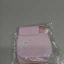 Pocoukate Case for Fujifilm Instax Mini 12, 11, 9, 8, PU Leather Case with Adjustable Shoulder Strap, Universal Cover Precise Hole Design for Mini 12, 11, 9, 8 (Pink)