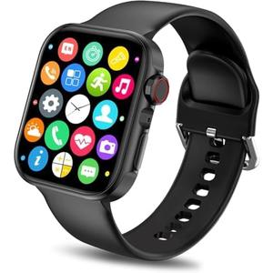 Junywell Smart Watch for Android and iOS Phones Women Men, 1.81'' Bluetooth Smartwatch Full Touch Screen Answer/ Make Call/ Text Waterproof Smart Watches