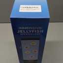 Jellyfish Lamp Bluetooth Speaker with White Noise, 17 Color Floating Jelly Fish Lava Tank Aquarium Light for Home Office Bedroom Decor Great Gifts for Adults Kids (Bluetooth Speaker)