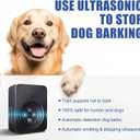 Anti Barking Device for Dogs Long Range 50ft, Ultrasonic Dog Bark Deterrent Device with Stop Dog Barks - Dog Barking Stopper, Bark Box, Barking Control Devices for Dog Training in Outdoor/Indoor