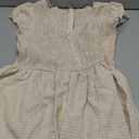 Toddler Party Dress Toddler Girls Short Sleeve Plaid Prints Ruffles Princess Dress Clothes
Beige Dress Size L