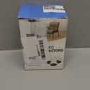 24 Pcs Chair Leg Floor Protectors, Silicone Chair Leg Protectors Caps Covers for Hardwood Floors, Furniture Pads Sliders with Wrapped Felt Bottom Medium (Fit:0.76"-1.18")