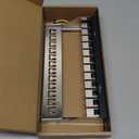 Iwillink 10Gbps Patch Panel 12 Port, RJ45 Through Coupler Cat6 Patch Panel STP Shielded with Back Bar, 10'' Wallmount or Rackmount, Compatible with Cat5, Cat5e, Cat6 Cabling