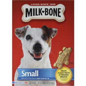 Dog Treats MILKBONE 24OZ SM Dog, Best By 06/02/2026