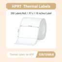 3 x HPRT Thermal Labels, 1.97" x 1.18"(50x30 mm) Waterproof Sticker Paper, Thermal Tape for HPRT T20/T260LR Label Maker, Compatible with Rollo, Phomemo, iDPRT & MUNBYN, 200 Labels/Roll
