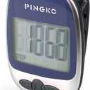PINGKO Outdoor Multi-Function Portable Sport Pedometer Step/Distance/Calories/Counter