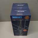 2 x MAXTID Large Door Draft Stopper for Bottom of Door 36 Inch Under Door Draft Blocker Under Door Gap Filler Weather Stripping Adjustable Double Door Sweep Door Draft Guard Window Seal Black