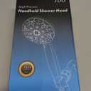 6-Setting Shower Head with Handheld, JDO High Pressure Hand held Shower Head, 4.7 Inch Chrome Detachable Showerhead Set with 59 Inch Stainless Steel Hose and Adjustable Showerhead Holder