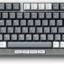 nuphy Field75 HE Rapid Trigger Wired Magnetic Keyboard,83 Keys,PBT Keycaps,Hot-Swap RGB Backlit Gaming Keyboard, 75% Layout Hall Effect Keyboard with Knob,8K Hz Polling Rate-Magnetic White Switch (Grey)