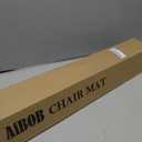 AiBOB Gaming Chair Mat for Hardwood Floors - 48"x36" Office Chair Mat for Hard and Tile Floor | Anti-Slip Protector Mat | Computer Desk Floor Mat for Rolling Chairs, Not for Carpet