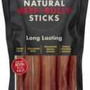 Canine Naturals | Natural Beef & Bully Sticks | Long-Lasting, Odor Free, High Protein Chews Made with 100% Real Bully | 4 Count Medium Sticks,  BB, Sep 30 28