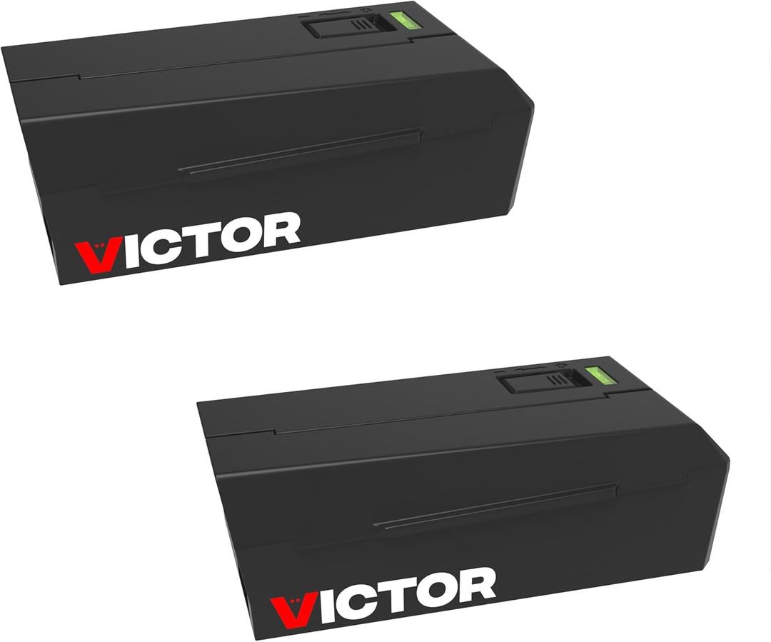 Victor Humane Mouse Traps Indoor for Home - M250BSR-2 - No Touch Electric Mouse Traps for Home, Pack of 2 (2 Traps)