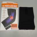 DR. BRACE Elite Elbow Brace Support, Breathable Elbow Compression Sleeve with Gel Pad for Golfer's, Tennis Elbow & Tendonitis Treatment & Pain Relief 2024 (Black, X-Large)