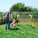 Soccer Goal Pop Up Foldable Soccer Net for Backyard 5x3.6'