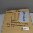 Shelf Organizer, 8 Pack 12'' Extra Tall Shelf Dividers for Closet Organization, Linen Closet Organizers and Storage, Metal Towel Organizer for Wood Shelves Separator for Purse Handbag Sweater Clothes