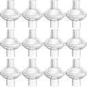 12-pack CPAP Inline Filter, Universal Inline CPAP Filter Compatible with BiPAP Machines ResMed,Dreamstation Standard, Any CACP Machine Size 22mm and 25mm Tube