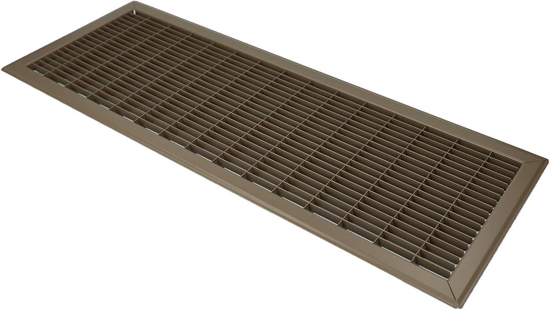 30x12 Floor Return Air Grille Fit 12x30 and 30x12 Duct Opening,Jumpable Floor Vent Cover Grille,Heavy Duty Floor Air Return Vent Cover Grill,Outer Dimensions: 31.75"W X 13.75"H