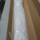 Cordless Zebra Blinds for Windows (35" W x 64" H,White) Dual Layer Fabric Roller Shades, Custom, Sheer Shades Ideal for Home,Sliding Glass Door and Office