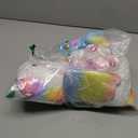 5 Pcs Fly Unicorns Plush Toy Gift Set 15.7" Mom Unicorns with 4 Cute Babies Stuffed Animal in Zippered Back Nurturing Plushies Toy Set for Kid Adults Birthday Party Favors Gifts