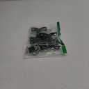 Homydom Deck Umbrella Clamp Outdoor Universal Patio Umbrella/Torch Mount Holder Attaches to Railing Maximizing Patio Space, 3 Pack Black (Use for an umbrella shaft up to 2 inch thick)