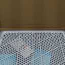 Pet Awesome Dog Potty Tray/Puppy Pee Pad Holder 25x20 Indoor Wee Training for Small and Medium Dogs (Grey)