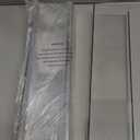 upsimples Acrylic Shelves for Bathroom Storage, 15" Floating Shelves Wall Organizer for Perfume, Make up, Skincare, Kids Bookshelf for Bedroom, Nursery, Living Room Decor, Clear, 4 Pack