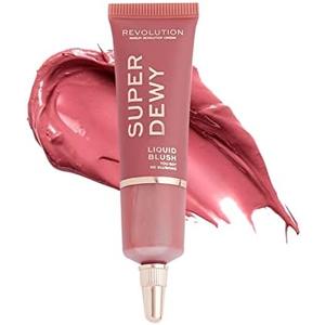 Revolution, Superdewy Liquid Blush, Richly Pigmented & Buildable, Blendable Formula, You Got Me Blushing, 0.5 fl oz