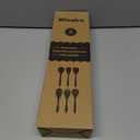 Riveira's 6-Piece Kitchen Essentials - Wooden Spoons for Cooking and Comprehensive Cooking Utensils Set (Light Teak)