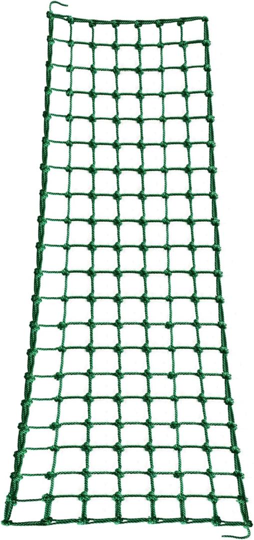 Outdoor & Indoor Premium Climbing Net - 8 Sizes Polyester Fiber. Easy Install with Extras. Handcrafted & Practical. Ideal Gift. (3ft x 9ft)