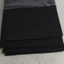 Black Polyurethane Foam Inserts for Cases, 4 Pcs 16 x 12 x 0.5 Inch, Cuttable Packing Padding for Tool Box, Camera, Crafts and Storage