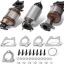 Catalytic Converter Kit Fit Honda Accord 2003-2007 Odyssey 2005-2007 Pilot 2005-2008 Ridgeline 2006-2008 Acura MDX 2003-2009 Acura TL 2004-2008 Saturn Vue 2004-2007 3.0L 3.2L 3.5L 3.7L