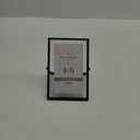 Floating Frame Floating Picture Frames, 4x6 Double Real Glass Metal Photo Frame with Pull-Out Easel Stand for Wall Vertical Tabletop Display, Home, Office, Photo Gallery, Wall Art, Wedding Decoration (Matte Black)