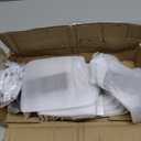 8 Pack Floating Shelf Brackets, 4 Inch Heavy Duty Industrial Shelf Bracket, Black Metal L Brackets for Shelves Support DIY(1/5 Inch Thicked)