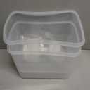 Domensi 2 Pack 2 Gallon Drink Dispenser for Fridge with Spigot Water Dispenser Leak Proof Lids Filter Screen Beverage Juice Container Sealed Plastic Lemonade Milk Cold Hot Drink Tea Jug for Party