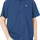 Columbia Mens PFG Slack Tide Camp Shirt (Blue, L)