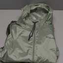Columbia Womens Flash Forward II Windbreaker, Safari/Stone Green, X-Large