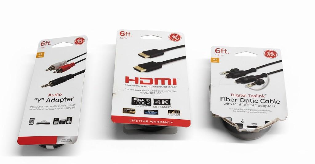 6 Foot Adapter 6 Foot HDMI 6 Foot Cable