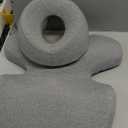 MABOZOO Face Down Massage Pillow, Face Down Pillow for Sleeping with Non-Slip Bottom, Home Head Cushion and Chest Cushion for SPA, Sleep (Gray)