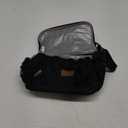 Lifewit Medium Lunch Bag Insulated Lunch Box Soft Cooler Cooling Tote for Adult Men Women, Black 12-Can (9L)