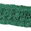 Commercial Dust Mop Replacement Head  36 x 5 in. Cotton Nylon Reusable Mop Head  Industrial Dust Mop Refill for Floor Cleaning & Janitorial Supplies, Green