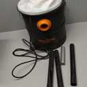 BACOENG Ash Vacuum, 4 Gallon Ash Vacuum for Pellet Stoves, Fireplaces Ash Vacuum Cleaner, for Wood Stove, Pellet Grill