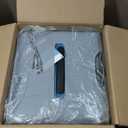 29 Inch Aluminum Checked Luggage with Side Opening Zipper, 40 * 37 * 77cm, 113L, Lightweight Hardshell ABS+PC Suitcase with TSA Lock, 360 Universal Wheels, Dark Blue