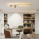 Modern led Ceiling Light 39inch 50w Linear Ceiling Light Fixture, 39.3inch-1 Pack
