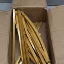 Wokceer Wedding Arch Backdrop Stand 8 FT Gold Metal Chiara Backdrop Stand for Wedding Ceremony Birthday Party Bridal Shower Floral Balloon Arch Decoration