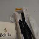 Belula 100% Soft Boar Bristle Round Brush for Blow Drying Set. Round Hair Brush With Medium 2.1 Wooden Barrel. Hairbrush Ideal to Add Volume and Body. Free 3 x Hair Clips & Travel Bag.