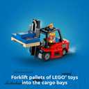 LEGO City Yellow Delivery Truck Toy - Semi Truck Building Toy for Boys & Girls, Ages 8+ Years - Gift for Birthdays - Pretend Play W/ 3 Minifigures - 60440