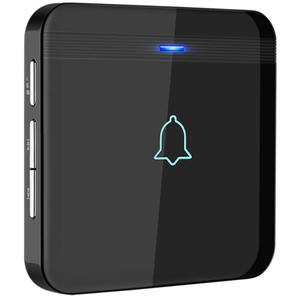 AVANTEK Add-On Plug-in Receiver RB-1, 1300 Feet Range with 52 Chimes, Black